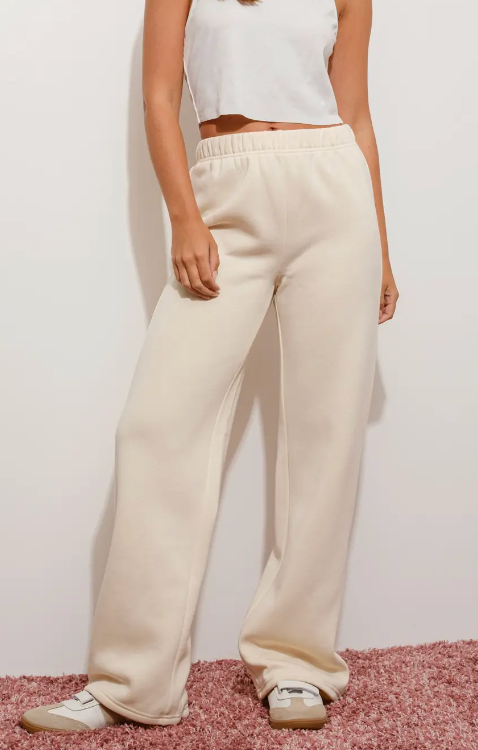 Bow Wide Leg Sweatpants