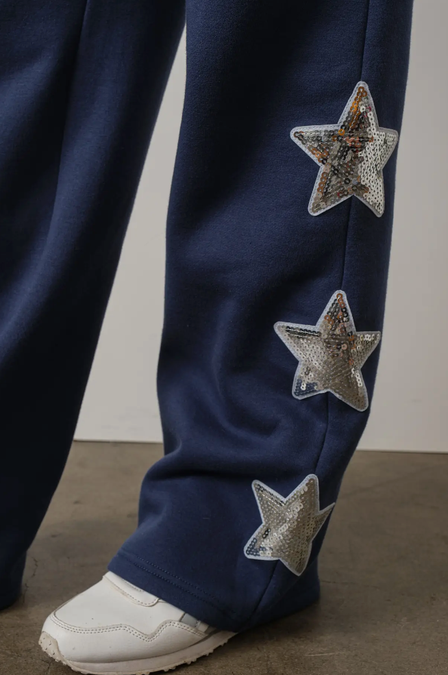 Star Patch Sweatpants