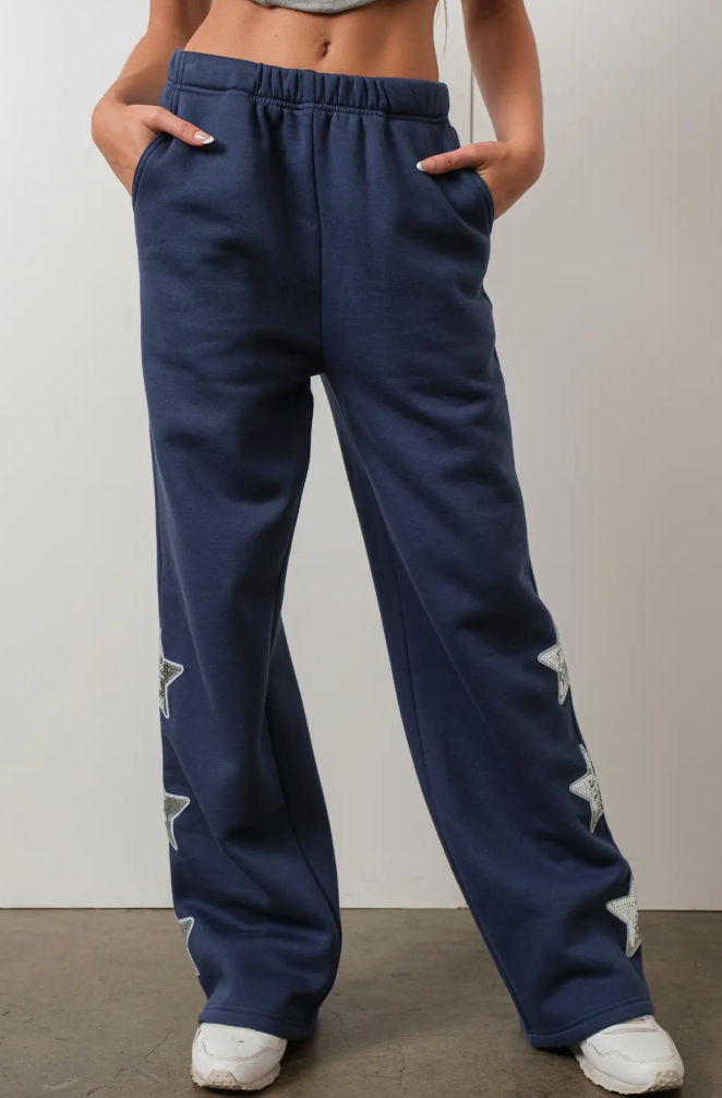 Star Patch Sweatpants